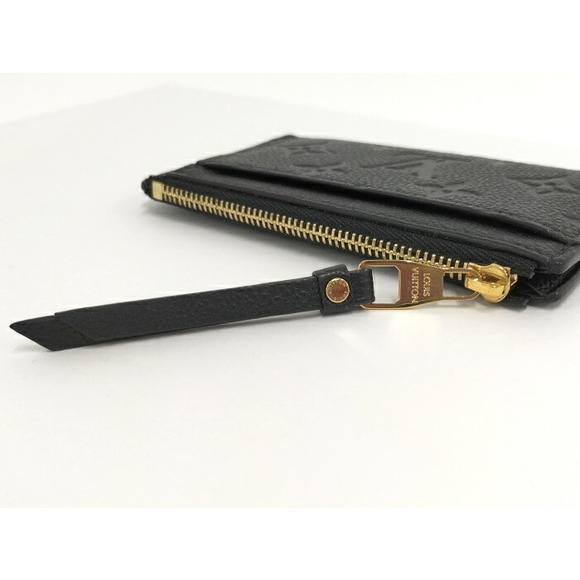 Louis Vuitton Monogram Emplant Porte Cult Zip Coin Case - Picture 5 of 7